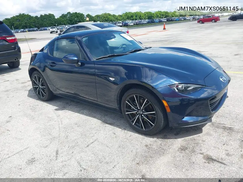 2025 Mazda Mx-5 Miata Rf Grand Touring VIN: JM1NDAM7XS0651145 Lot: 45386656