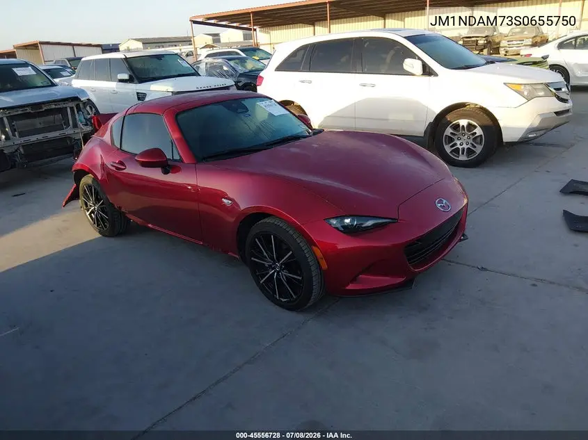 2025 Mazda Mx-5 Miata Rf Grand Touring VIN: JM1NDAM73S0655750 Lot: 45556728