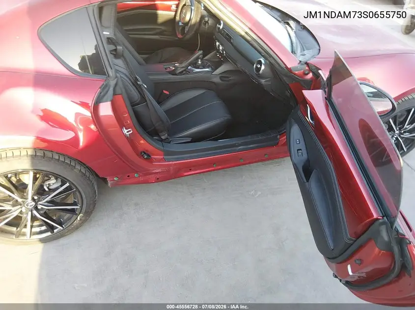 2025 Mazda Mx-5 Miata Rf Grand Touring VIN: JM1NDAM73S0655750 Lot: 45556728