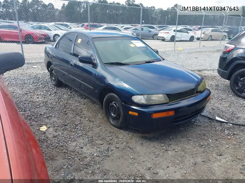 1996 Mazda Protege Dx/Lx/Es VIN: JM1BB141XT0347643 Lot: 44460084