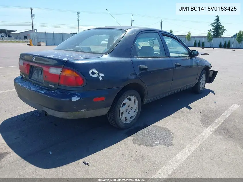 1997 Mazda Protege Dx/Lx VIN: JM1BC1415V0153425 Lot: 45116700