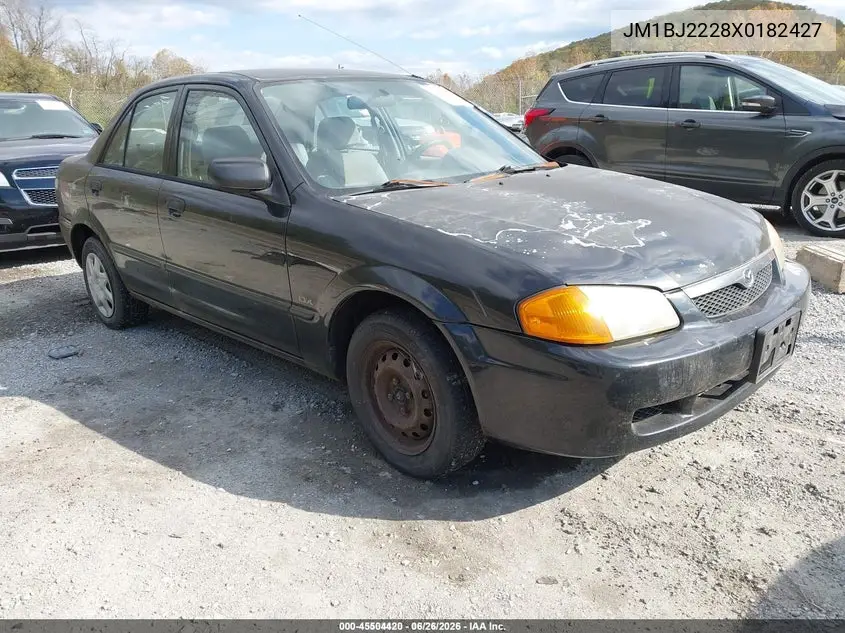 1999 Mazda Protege Dx/Lx VIN: JM1BJ2228X0182427 Lot: 45504420