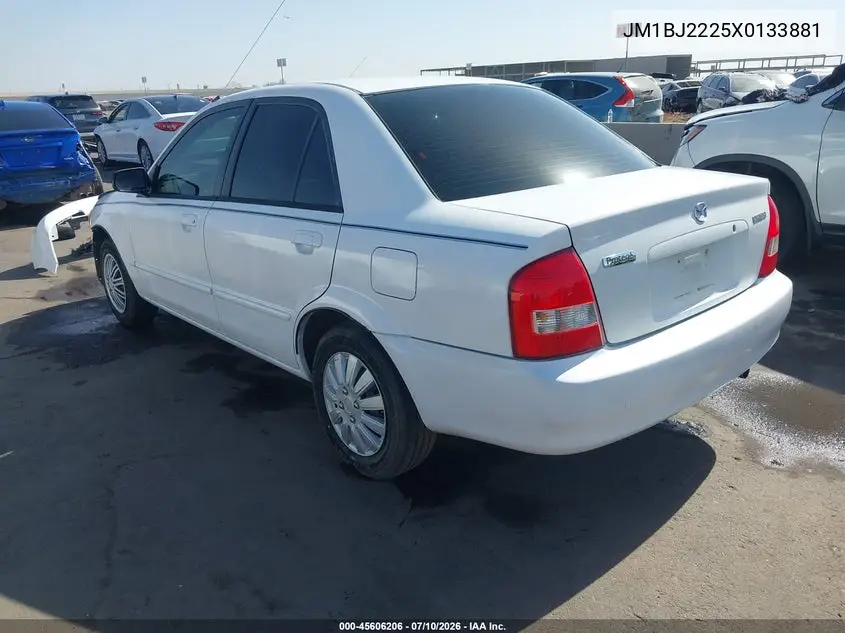 1999 Mazda Protege Dx/Lx VIN: JM1BJ2225X0133881 Lot: 45606206