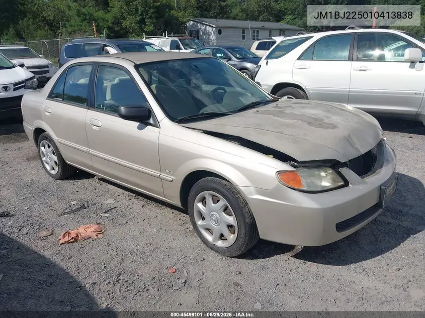 2001 Mazda Protege Es/Lx VIN: JM1BJ225010413838 Lot: 45499101
