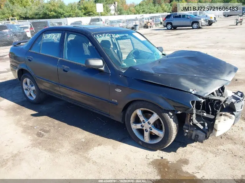 2002 Mazda Protege Dx/Es/Lx VIN: JM1BJ225721606483 Lot: 43489761