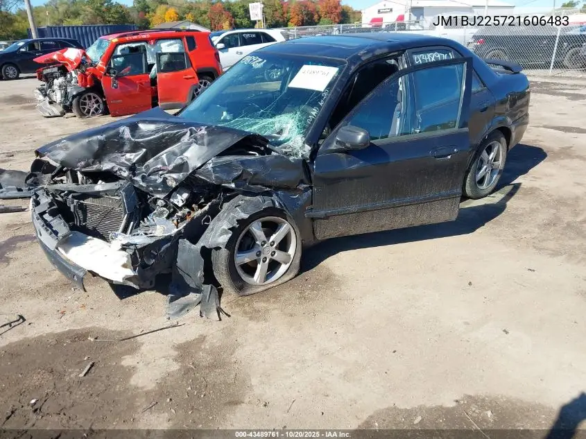 2002 Mazda Protege Dx/Es/Lx VIN: JM1BJ225721606483 Lot: 43489761