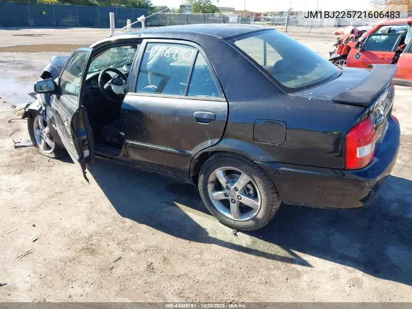2002 Mazda Protege Dx/Es/Lx VIN: JM1BJ225721606483 Lot: 43489761