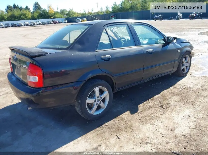 2002 Mazda Protege Dx/Es/Lx VIN: JM1BJ225721606483 Lot: 43489761