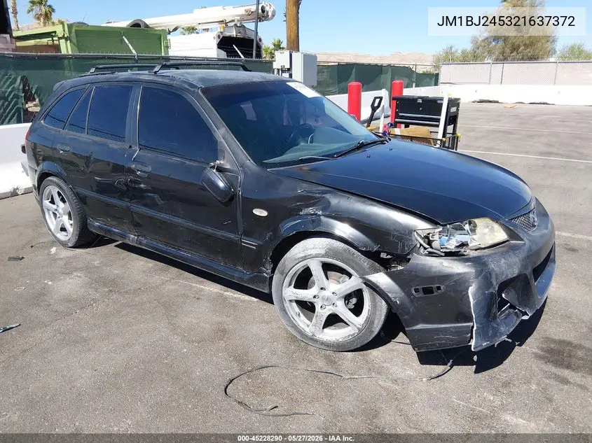 2002 Mazda Protege5 VIN: JM1BJ245321637372 Lot: 45228290