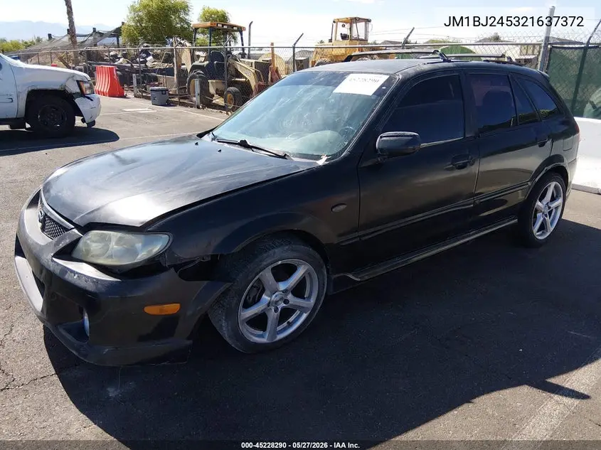 2002 Mazda Protege5 VIN: JM1BJ245321637372 Lot: 45228290