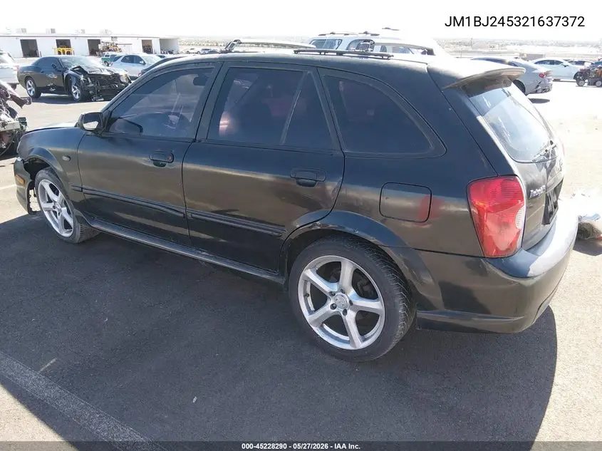 2002 Mazda Protege5 VIN: JM1BJ245321637372 Lot: 45228290