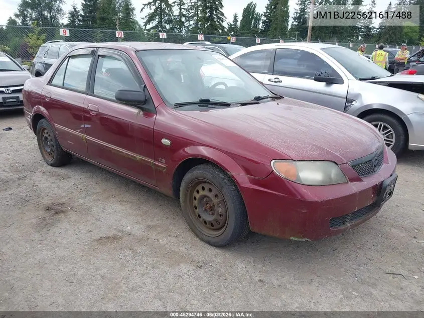 2002 Mazda Protege Dx/Es/Lx VIN: JM1BJ225621617488 Lot: 45294746