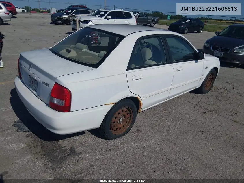 2002 Mazda Protege Dx/Es/Lx VIN: JM1BJ225221606813 Lot: 45384362