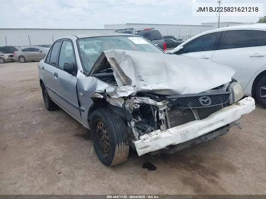 2002 Mazda Protege Dx/Es/Lx VIN: JM1BJ225821621218 Lot: 45471125