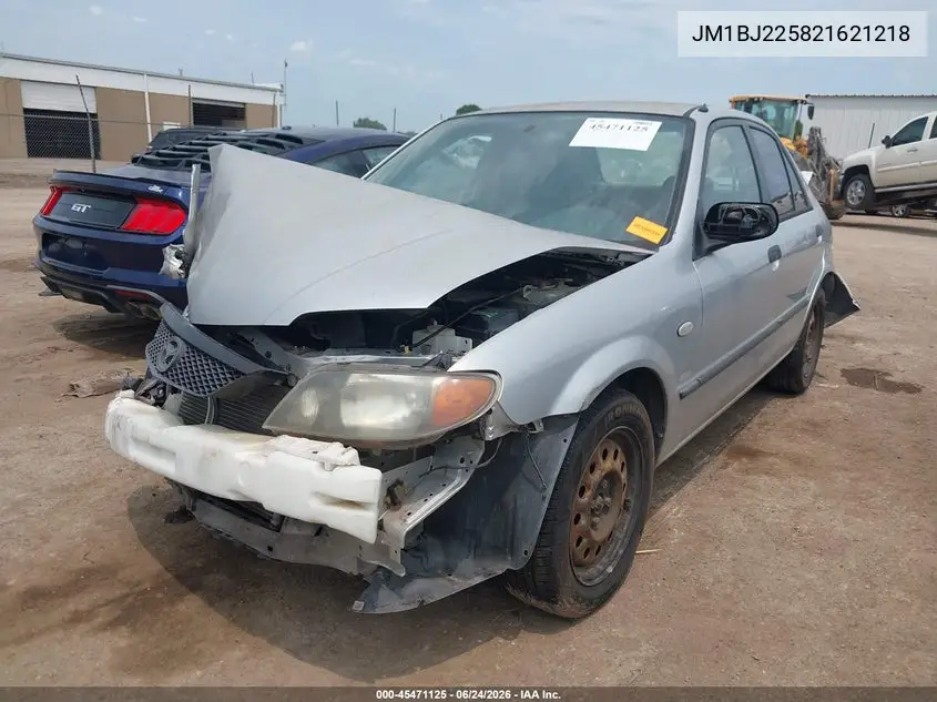2002 Mazda Protege Dx/Es/Lx VIN: JM1BJ225821621218 Lot: 45471125