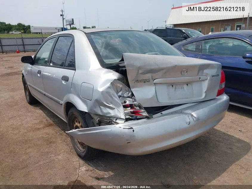 2002 Mazda Protege Dx/Es/Lx VIN: JM1BJ225821621218 Lot: 45471125