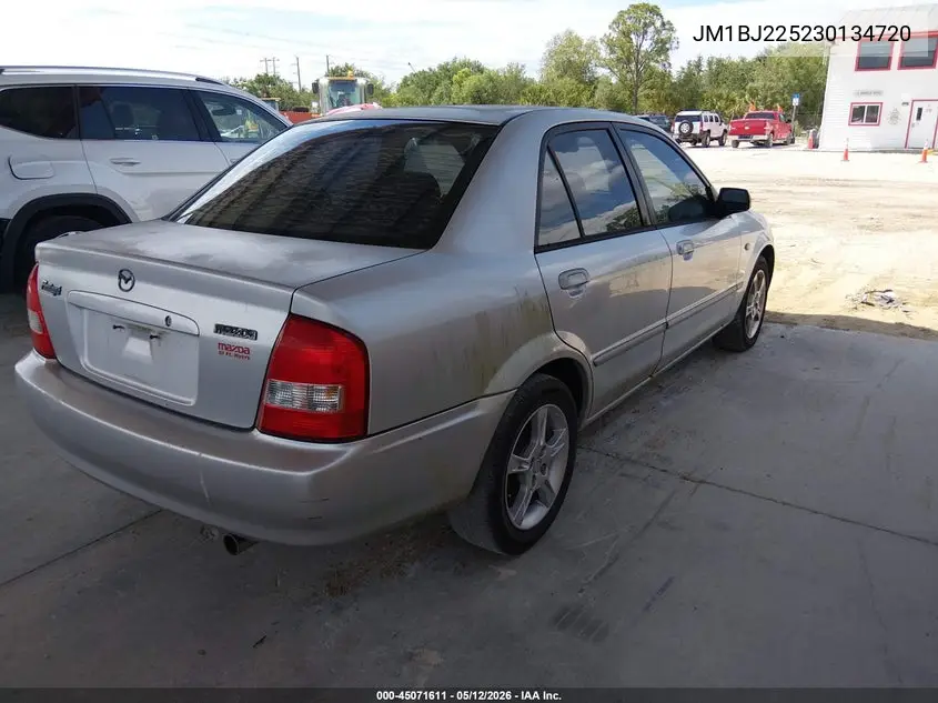 2003 Mazda Protege Dx/Es/Lx VIN: JM1BJ225230134720 Lot: 45071611