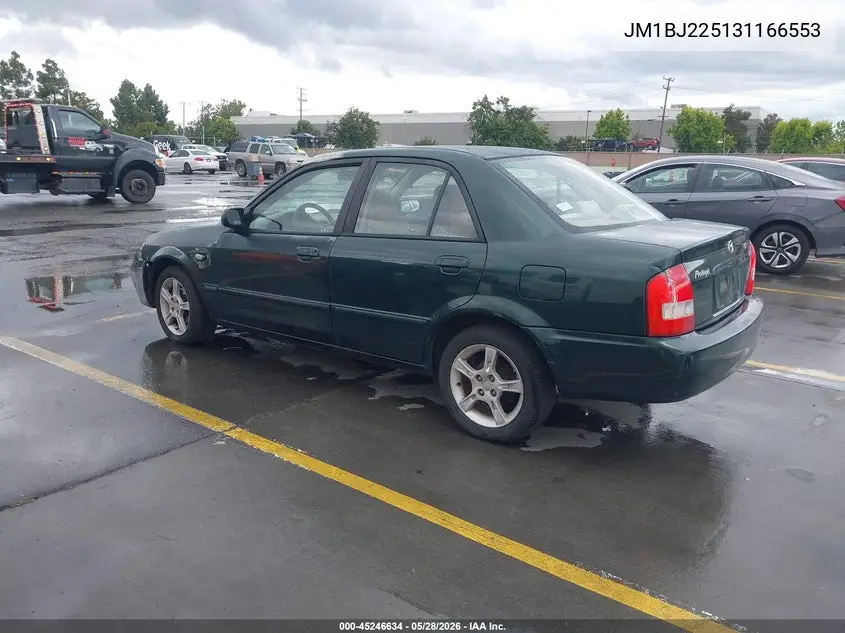 2003 Mazda Protege Dx/Es/Lx VIN: JM1BJ225131166553 Lot: 45246634