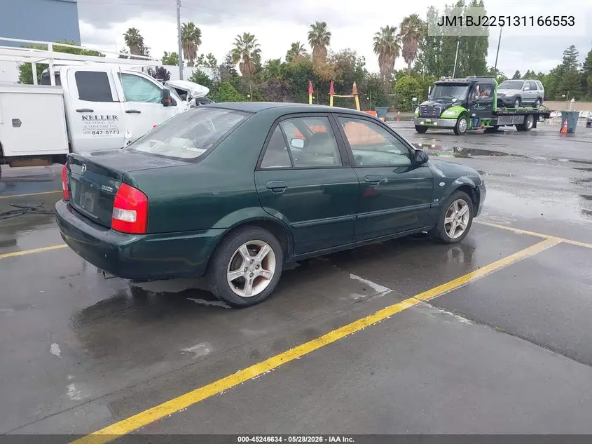 2003 Mazda Protege Dx/Es/Lx VIN: JM1BJ225131166553 Lot: 45246634