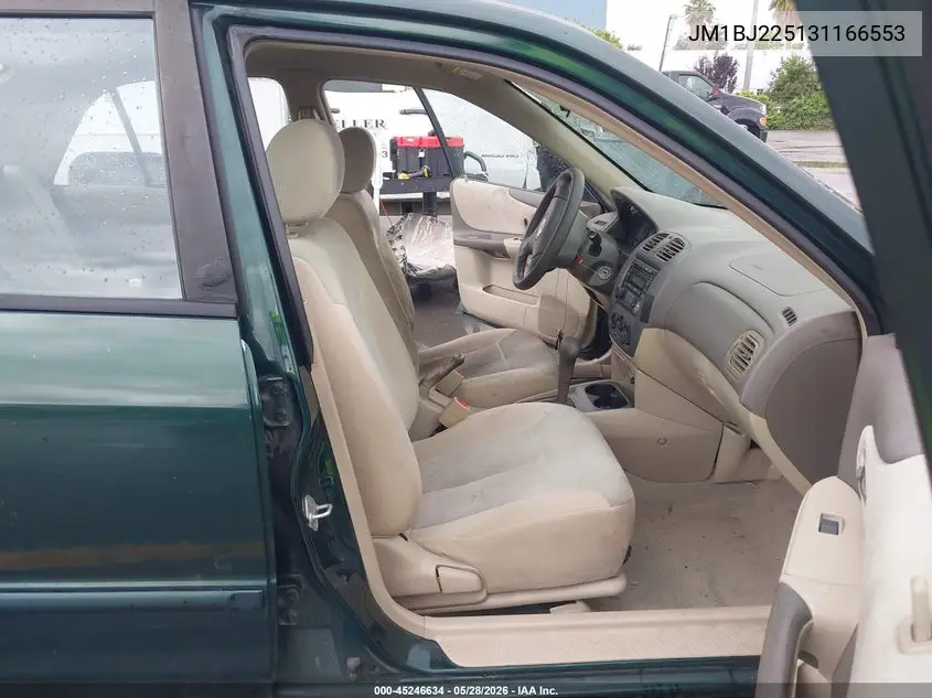 2003 Mazda Protege Dx/Es/Lx VIN: JM1BJ225131166553 Lot: 45246634