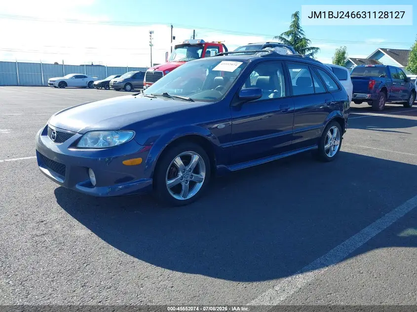 2003 Mazda Protege5 VIN: JM1BJ246631128127 Lot: 45552074