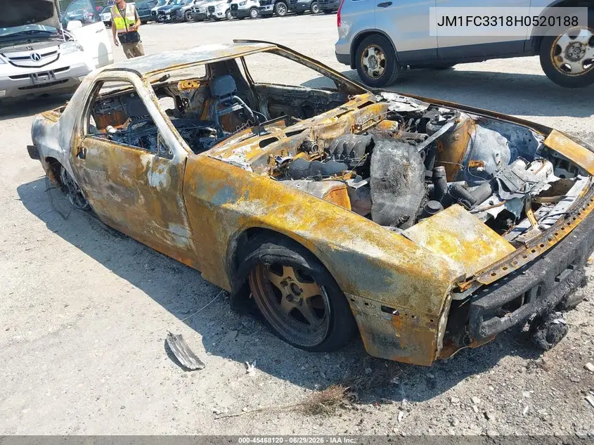 1987 Mazda Rx7 VIN: JM1FC3318H0520188 Lot: 45468120