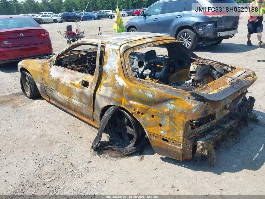 1987 Mazda Rx7 VIN: JM1FC3318H0520188 Lot: 45468120
