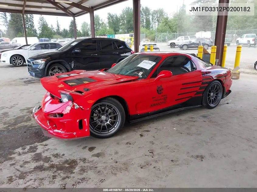 1993 Mazda Rx7 VIN: JM1FD3312P0200182 Lot: 45169761
