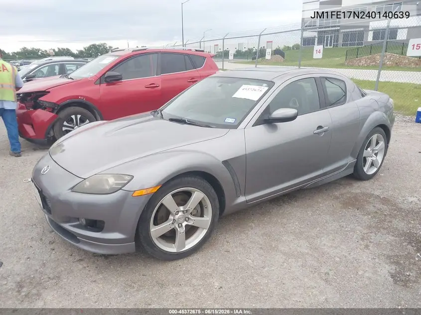 2004 Mazda Rx-8 Sport Automatic VIN: JM1FE17N240140639 Lot: 45372675