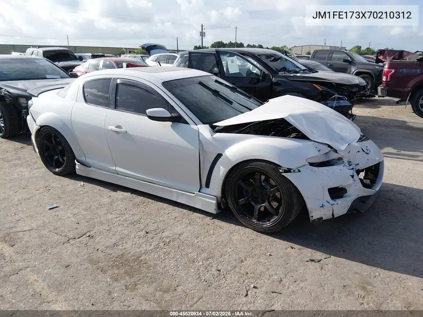 2007 Mazda Rx-8 Grand Touring VIN: JM1FE173X70210312 Lot: 45520934