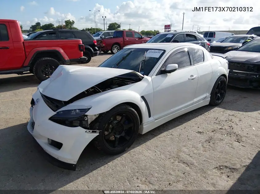 2007 Mazda Rx-8 Grand Touring VIN: JM1FE173X70210312 Lot: 45520934