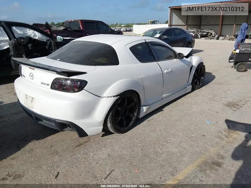 2007 Mazda Rx-8 Grand Touring VIN: JM1FE173X70210312 Lot: 45520934