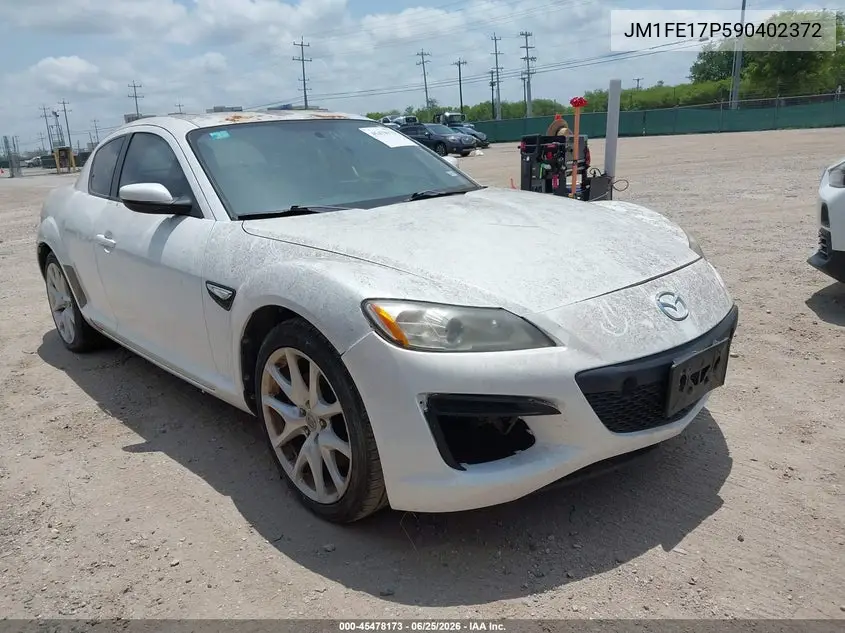 2009 Mazda Rx-8 Sport VIN: JM1FE17P590402372 Lot: 45478173