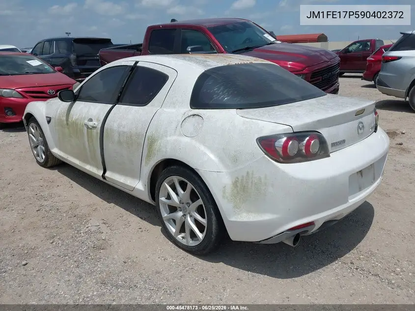 2009 Mazda Rx-8 Sport VIN: JM1FE17P590402372 Lot: 45478173