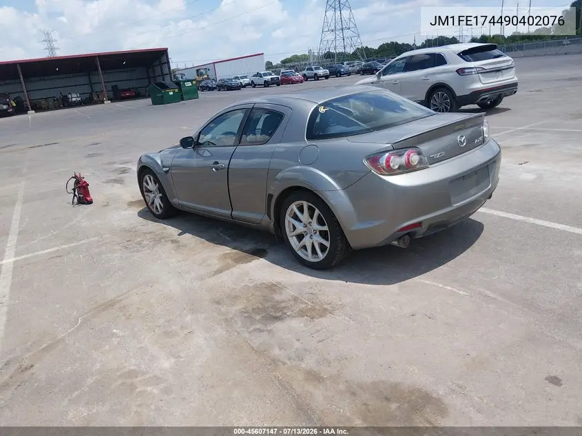 2009 Mazda Rx-8 Sport VIN: JM1FE174490402076 Lot: 45607147