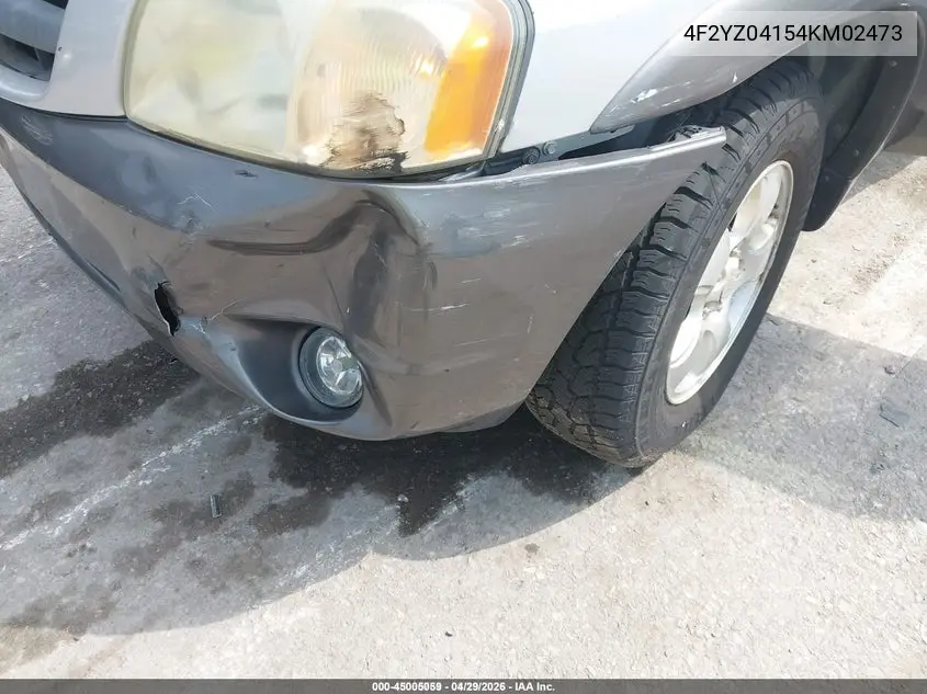 2004 Mazda Tribute Lx V6 VIN: 4F2YZ04154KM02473 Lot: 45005059