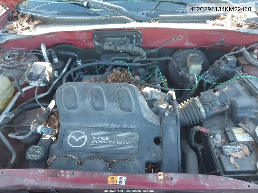 2004 Mazda Tribute Es V6 VIN: 4F2CZ96134KM22460 Lot: 45257439