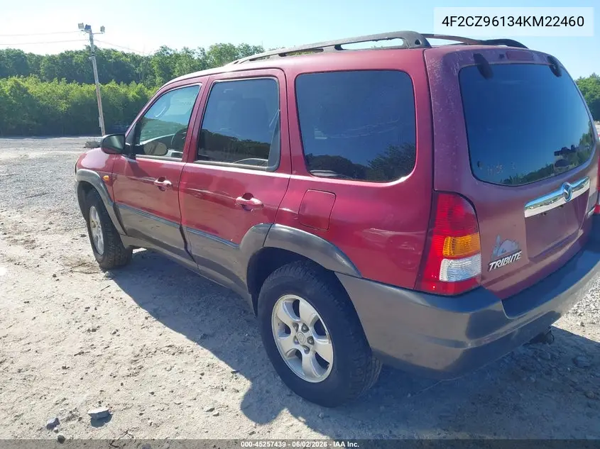 2004 Mazda Tribute Es V6 VIN: 4F2CZ96134KM22460 Lot: 45257439