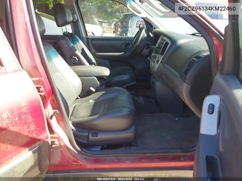 2004 Mazda Tribute Es V6 VIN: 4F2CZ96134KM22460 Lot: 45257439