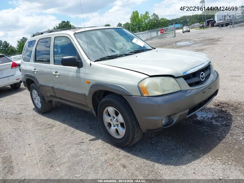 2004 Mazda Tribute Es V6 VIN: 4F2CZ96144KM24699 Lot: 45340584