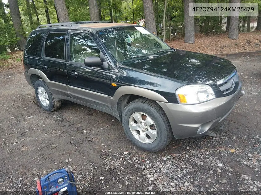 2004 Mazda Tribute Lx V6 VIN: 4F2CZ94124KM25479 Lot: 45439598