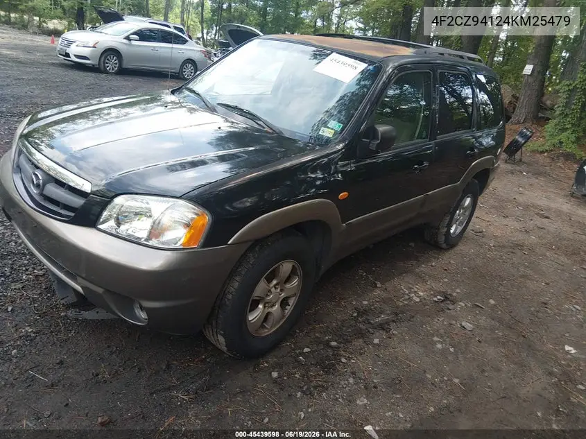 2004 Mazda Tribute Lx V6 VIN: 4F2CZ94124KM25479 Lot: 45439598