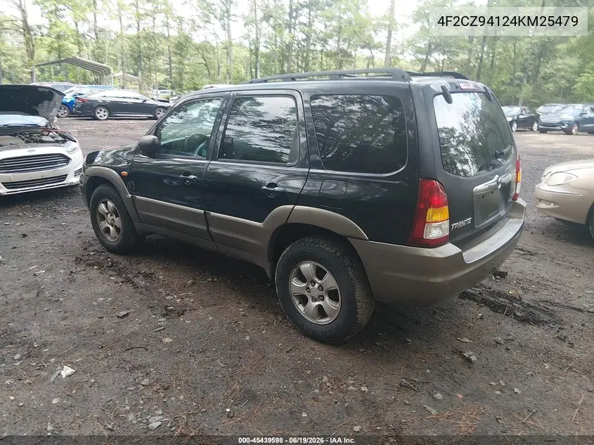 2004 Mazda Tribute Lx V6 VIN: 4F2CZ94124KM25479 Lot: 45439598