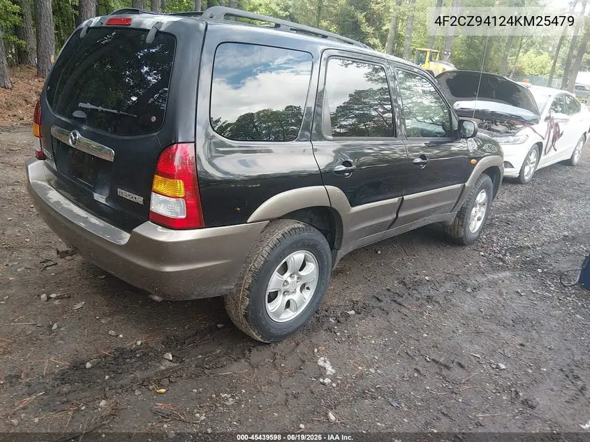 2004 Mazda Tribute Lx V6 VIN: 4F2CZ94124KM25479 Lot: 45439598