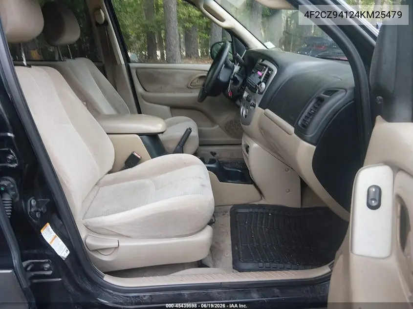 2004 Mazda Tribute Lx V6 VIN: 4F2CZ94124KM25479 Lot: 45439598