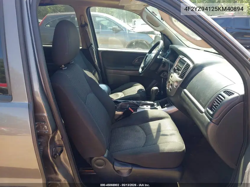 2005 Mazda Tribute S VIN: 4F2YZ94125KM40894 Lot: 45066902