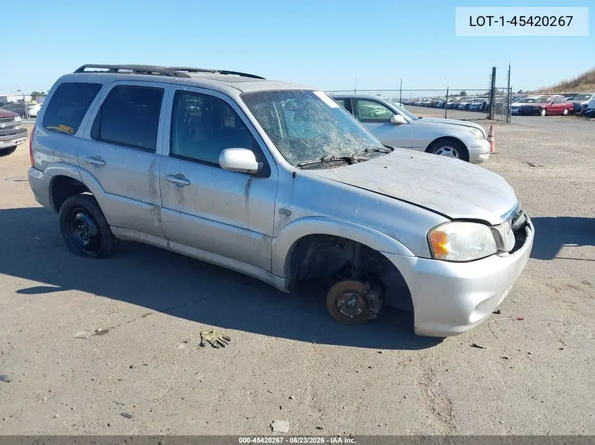 2005 Mazda Tribute S VIN: 4F2YZ94165KM50781 Lot: 45420267