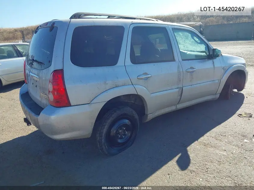 2005 Mazda Tribute S VIN: 4F2YZ94165KM50781 Lot: 45420267