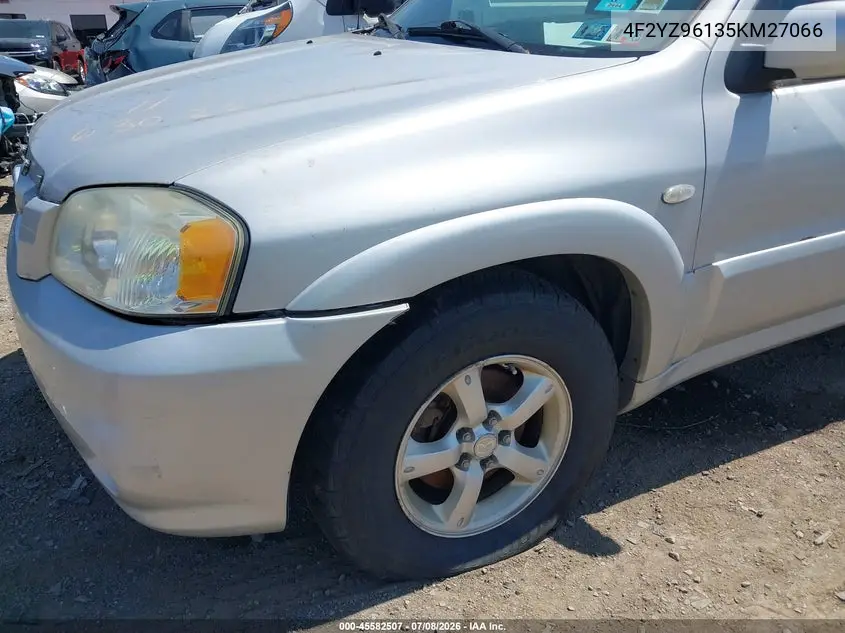 2005 Mazda Tribute S VIN: 4F2YZ96135KM27066 Lot: 45582507