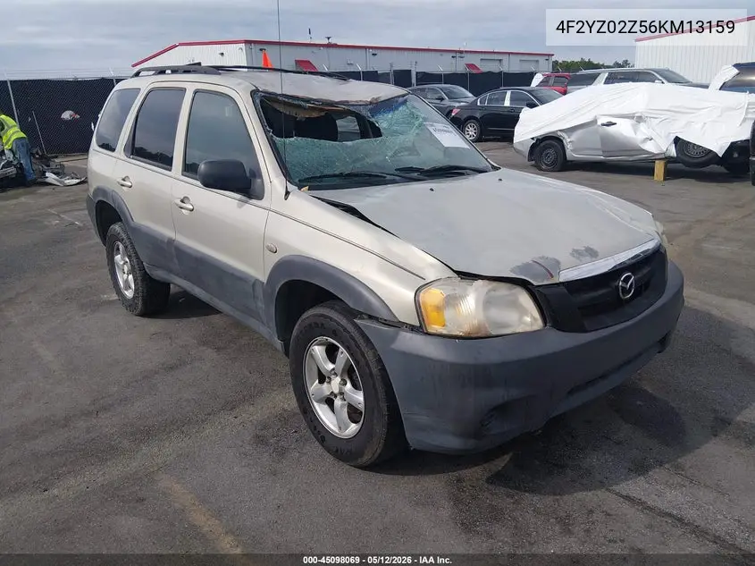 2006 Mazda Tribute I VIN: 4F2YZ02Z56KM13159 Lot: 45098069